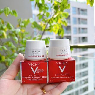 Kem Dưỡng Ban Ngày VICHY Liftactiv Collagen Specialist Làm Chậm Quá Trình Lão Hóa 15ML