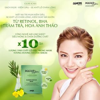 MẶT NẠ DƯỠNG TA CLEAR ACNE ASK HỘP 8 CÁI
