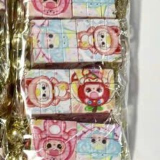 MÓC KHÓA RUBIK BABY THREE KÈM CHUÔNG