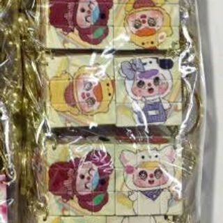 MÓC KHÓA RUBIK BABY THREE KÈM CHUÔNG