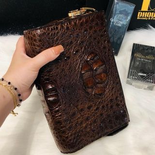 CLUTCH DA CÁ SẤU THẬT