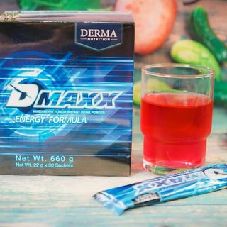 DMAXX THỨC UỔNG BỔ SUNG VITAMIN TĂNG NĂNG LƯỢNG DAMODE 3 HỘP MÀU XANH Hữu cơ