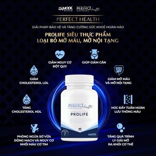 VIÊN UỐNG GIẢM CÂN PROLIFE DAMODE HỦ 60 VIÊN