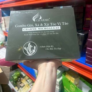 Combo gội xịt tóc vi tảo