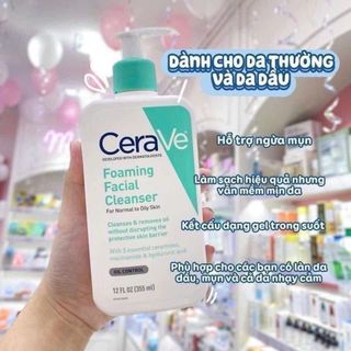 Sữa rửa mặt Cerave