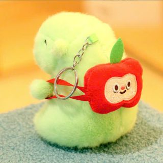 MÓC TREO CAPYBARA BALO HOA QUẢ (KHÓA VÀNG), về lố nâu và xanh