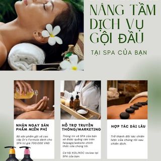 DR'S FORMULA LỜI MỜI HỢP TÁC DÀNH CHO CÁC SPA