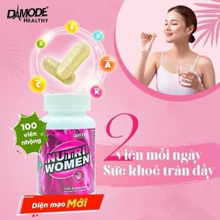 NUTRIWOMEN BỔ SUNG VITAMIN TĂNG CƯỜNG SỨC KHỎE HỦ 100 VIÊN