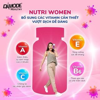 NUTRIWOMEN BỔ SUNG VITAMIN TĂNG CƯỜNG SỨC KHỎE HỦ 100 VIÊN