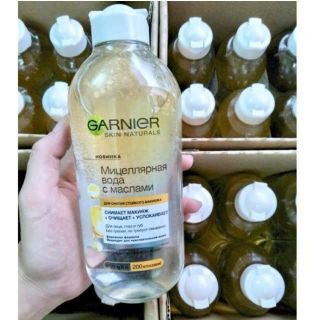 Nước tẩy trang Garnier vàng dầu  400ml