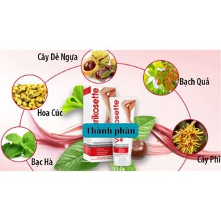 Kem giảm suy giãn tĩnh mạch Varikosette Nga
