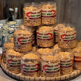 MUỐI TÔM MỘT NẮNG MIỀN TÂY CHÍNH HIỆU 300G - WINNIE HOUSE