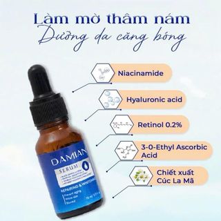 Serum trắng da damian