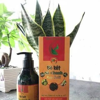 Dầu Gội Bồ Kết Sả Chanh Hoa Bưởi trị gàu, chống rụng tóc. kích thích tóc mọc -300ml