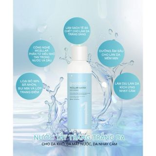 NƯỚC TẨY TRANG CHO LÀN DA KHÔ MẤT NƯỚC NHẠY CẢM MICELLAR MOISTURIZING DAMODE