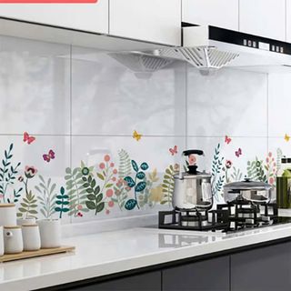 GIẤY BẠC DÁN BẾP HOA VĂN CHỐNG THẤM