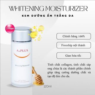 Kem dưỡng ẩm trắng da A&Plus A004 Whitening Moisturizer chai 120ml