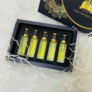 Sét 5 Chai Nước Hoa  Tinh Dầu Dubai Sang Trọng-Cuốn Hút