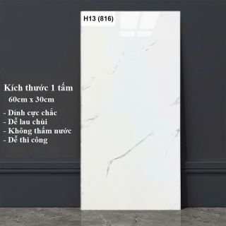 Miếng Dán Tường Giả Đá Thạch Anh PVC Cao Cấp
