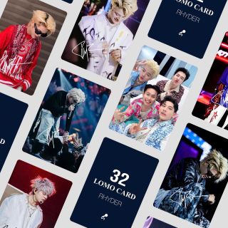 CARD RHYDER 32 HÌNH CÓ CHỮ KÝ BO GÓC