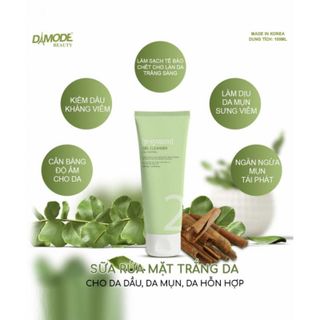 SỮA RỬA MẶT GEL CLEANSER OIL CONTROL DAMODE DÀNH CHO DA DẦU DA MỤN DA HỖ HỢP
