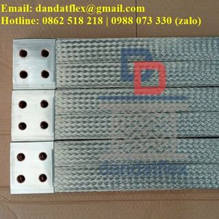 Dây đồng bện phụ kiện ngành tự động hóa, Dây đồng mềm, Dây tiếp địa thang máng cáp, Thanh cái mềm nối cực máy biến áp