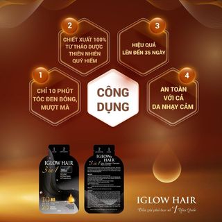 DẦU GỘI PHỦ BẠC HÀN QUỐC IGLOW HAIR Hữu cơ
