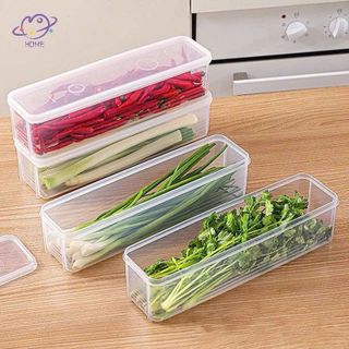 Hộp nhựa dài đựng hành lá