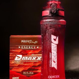 DMAXX THỨC UỔNG BỔ SUNG VITAMIN TĂNG NĂNG LƯỢNG DAMODE 8 HỘP MÀU ĐỎ KHÔNG ĐƯỜNG