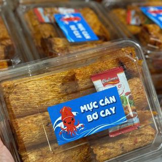 MỰC CÁN BƠ CAY NHA TRANG: NGON KHÓ CƯỠNG, ĂN LÀ GHIỀN 300G - WINNIE HOUSE