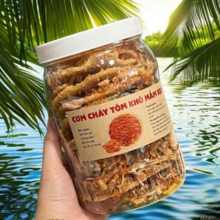 CƠM CHÁY TÔM KHÔ MẮM KẸO: ĐẬM ĐÀ HƯƠNG VỊ VIỆT 500G - WINNIE HOUSE