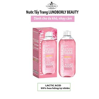 Nước Tẩy Trang LUNDBORLY BEAUTY 400ml - Dành Cho Mọi Loại Da