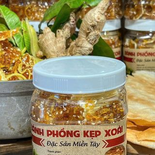BÁNH PHỒNG KẸP XOÀI, ĐẬM ĐÀ HƯƠNG VỊ MIỀN TÂY 500G - WINNIE HOUSE