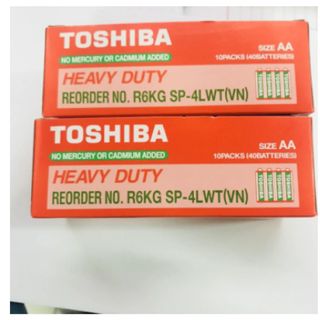 HỘP 40 VIÊN PIN TOSHIBA 2A CHÍNH HÃNG