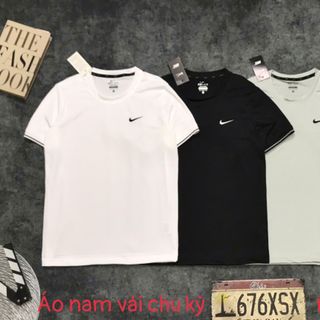 Áo nam Nik - logo thêu Chất liệu: chu kỳ Size: M.L.XL.XXL Ri: 2222 Tách nửa ri được