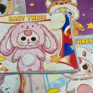 Thảm nỉ baby three siêu hot 60x40cm