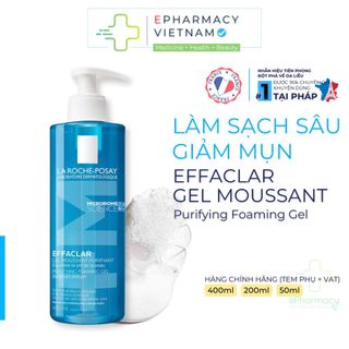 Sữa Rửa Mặt LA ROCHE-POSAY Effaclar Foaming Gel M+ Cho Da Dầu Nhạy Cảm