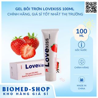 Gel bôi trơn hương trái cây LOVEKISS 100ml chính hãng
