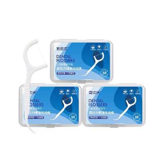 Tăm Chỉ Nha Khoa DENTAL FLOSSERS Giúp Vệ Sinh Răng Miệng Tiện Lợi Hộp 50pcs