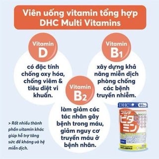 Viên uống vitamin tổng hợp DHC NB 60v