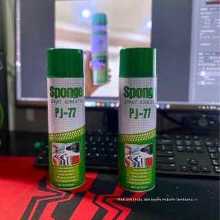 Keo xịt đa năng dành cho xốp dán tường, keo xịt pj77