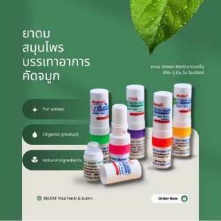 (Hộp 60 ống) Ống Hít Green Herb Thái Lan 2 Đầu
