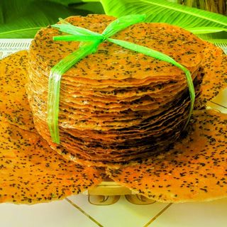 Bánh Đa tôm size 20cm, SL: 50cái