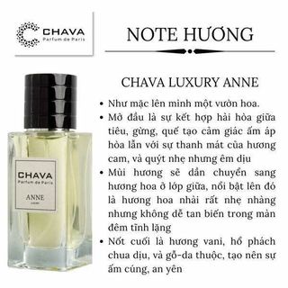 nước hoa Chava luxury