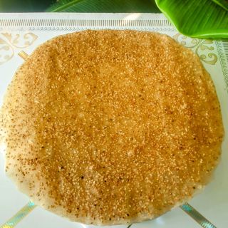 Bánh Đa mè vàng size 35cm, SL: 50cái