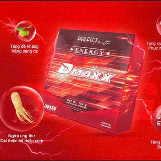 DMAXX THỨC UỔNG BỔ SUNG VITAMIN TĂNG NĂNG LƯỢNG DAMODE 10 GÓI DÙNG THỬ MÀU ĐỎ KHÔNG ĐƯỜNG