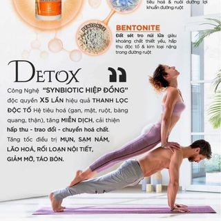 Đào Thải Độc Tố Hệ Tiêu Hóa - Detox & Cleanse Colon Lọ 60 Viên