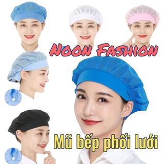 Mũ bếp phối lưới các màu NOON FASHION