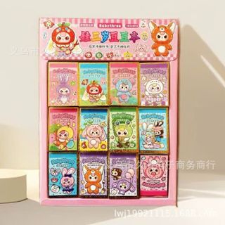 LỐC 48 SỔ STICKER BABY THREE