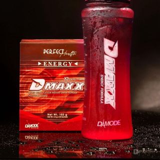 DMAXX THỨC UỔNG BỔ SUNG VITAMIN TĂNG NĂNG LƯỢNG DAMODE 27 GÓI DÙNG THỬ MÀU ĐỎ KHÔNG ĐƯỜNG